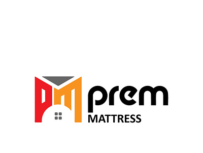 Logo Design for Prem Mattress furniture logo logo logotype mattresses logo prem logo