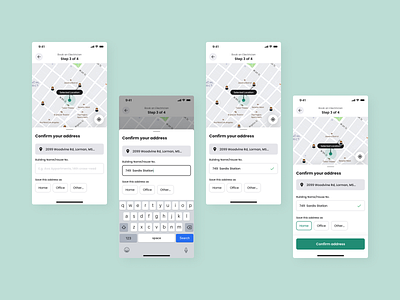 Add your address - Helpify App (On-demand service app) address ui app dailyui design flat ios app design location ui minimal product design uber for x ui uidesign ux