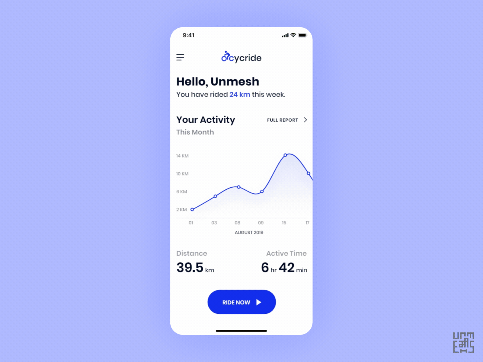 Animation for Fitness App for Cyclists - #tractivcontest animated animation app dailyui design fitness fitness app flat madewithadobexd minimal prototype tracking app tractivcontest ui ux ux design