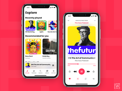 Music App - UI/UX Design