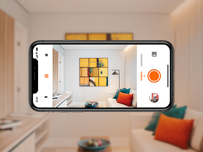 Paint AI App UI/UX Design - Capture Mode adobexd ai ai app app ar app artificial intelligence camera camera app design flat interior madewithadobexd minimal paint app ui ux ux design