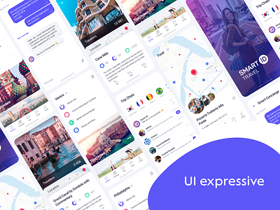 App with big tourist data app app branding clean expression user experience ux user interface ux ui ux ui design