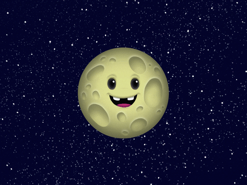 Sun And Moon after affects after effects animation animation cute day moon night photoshop smile sun