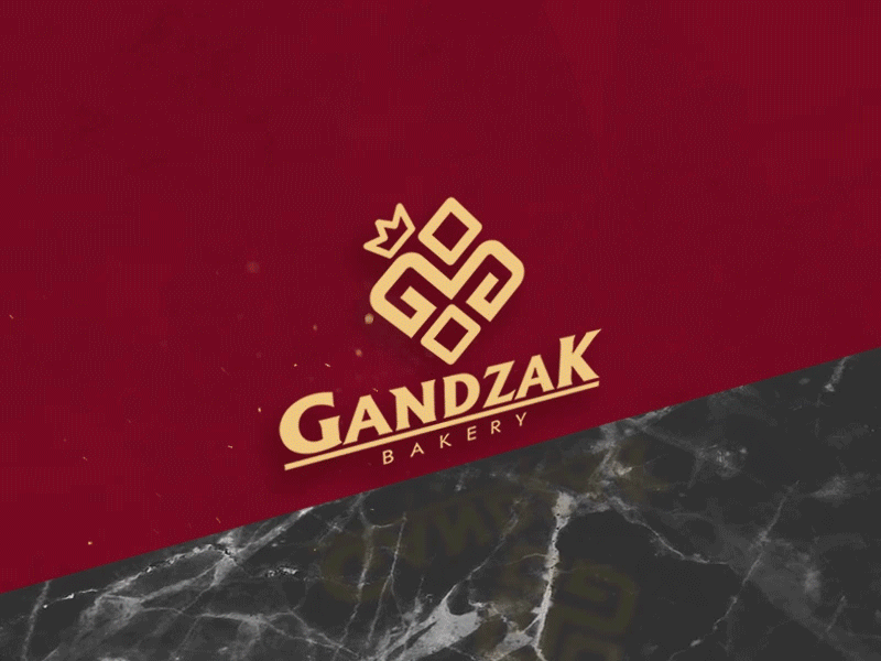 Corporate Identity for "Gandzak Bakery" animation brand brand identity branding concept corporate identity design food gif graphic design logo red