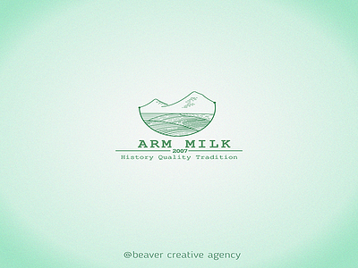 Logo Design for Dairy Production abstract branding concept design icon logo logo design minimalism