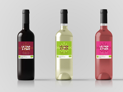 Wine labels bergerac france label labeldesign wine