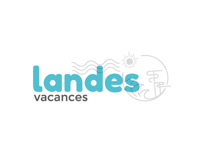 Logotype Landes Vacances french holidays logotype