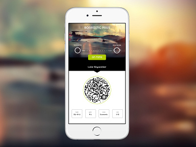 Bording pass UI boarding pass mobile design ui ui ux design