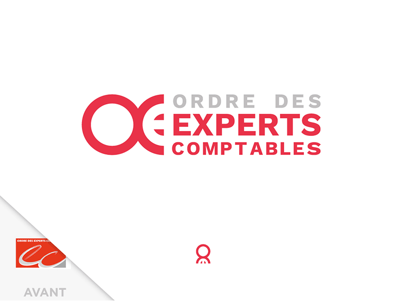 Ordre des Experts Comptables accounting france logo rebranding