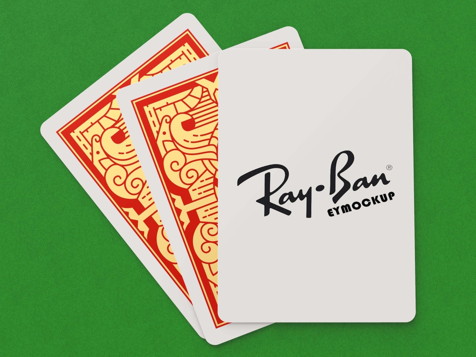 Download Free Poker Playing Cards Logo Mockup By Arun Kumar On Dribbble