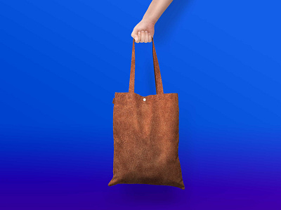 Leather Bag Mockup branding design illustration leather mockup premium download psd ui