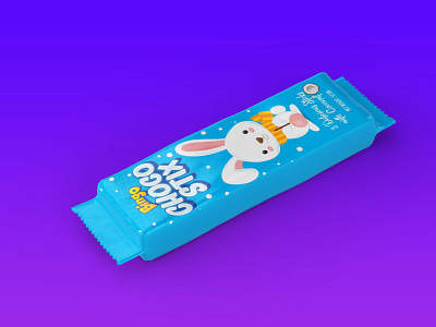 Choco Stix Packaging Mockup