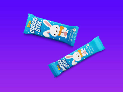 Choco Coco Stick Packaging Mockup