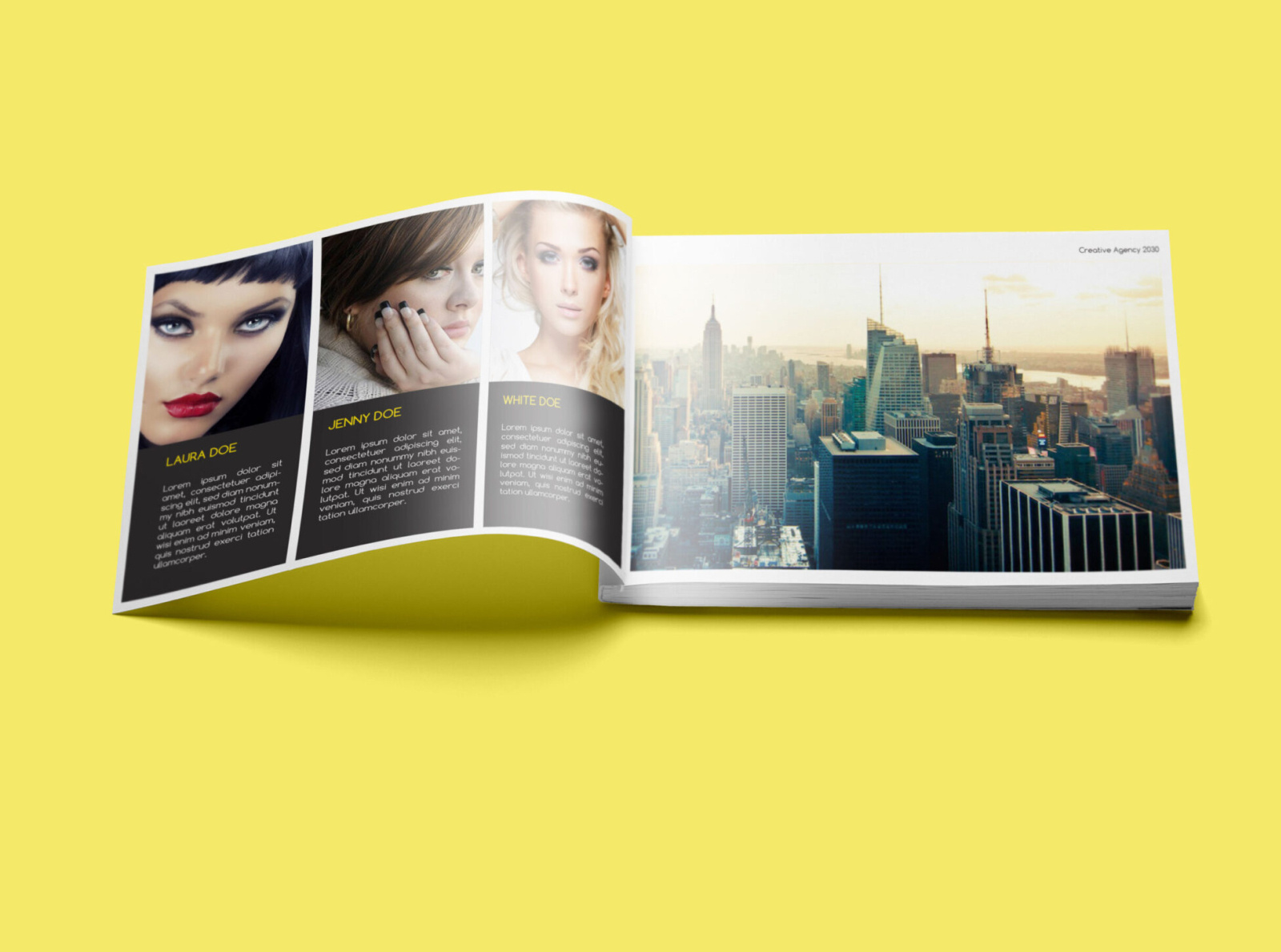 Modern Magazine Mockup by Arun Kumar on Dribbble