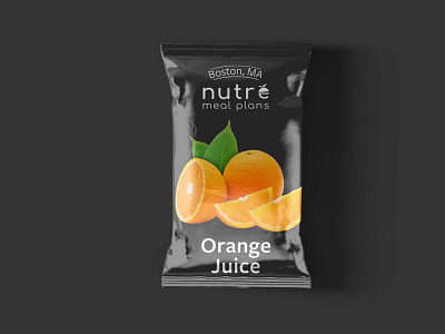 Nutre Orange Candy Packaging Mockup