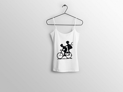 Sis Bro Cycling T-shirt Design