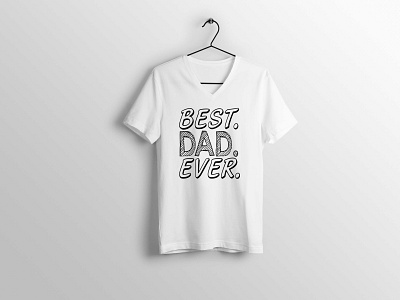 Best Dad T-Shirt Design