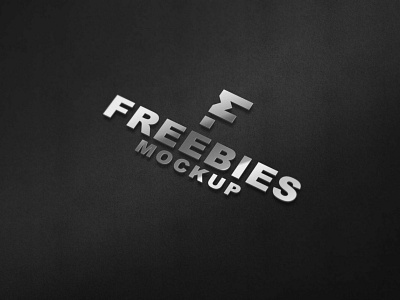 Free Pure Steel 3D Logo Mockup 3d design download mock up download mock ups download mockup free illustration logo mockup mockup psd mockups psd steel