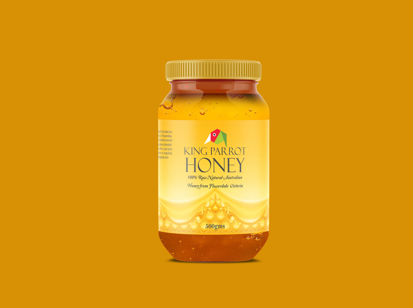 Free Honey Bottle Mockup by Arun Kumar on Dribbble