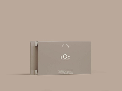 Free Modern And Luxury Packaging Box Mockup