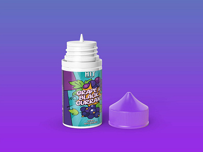 Free Electric Hooka Bottle Mockup