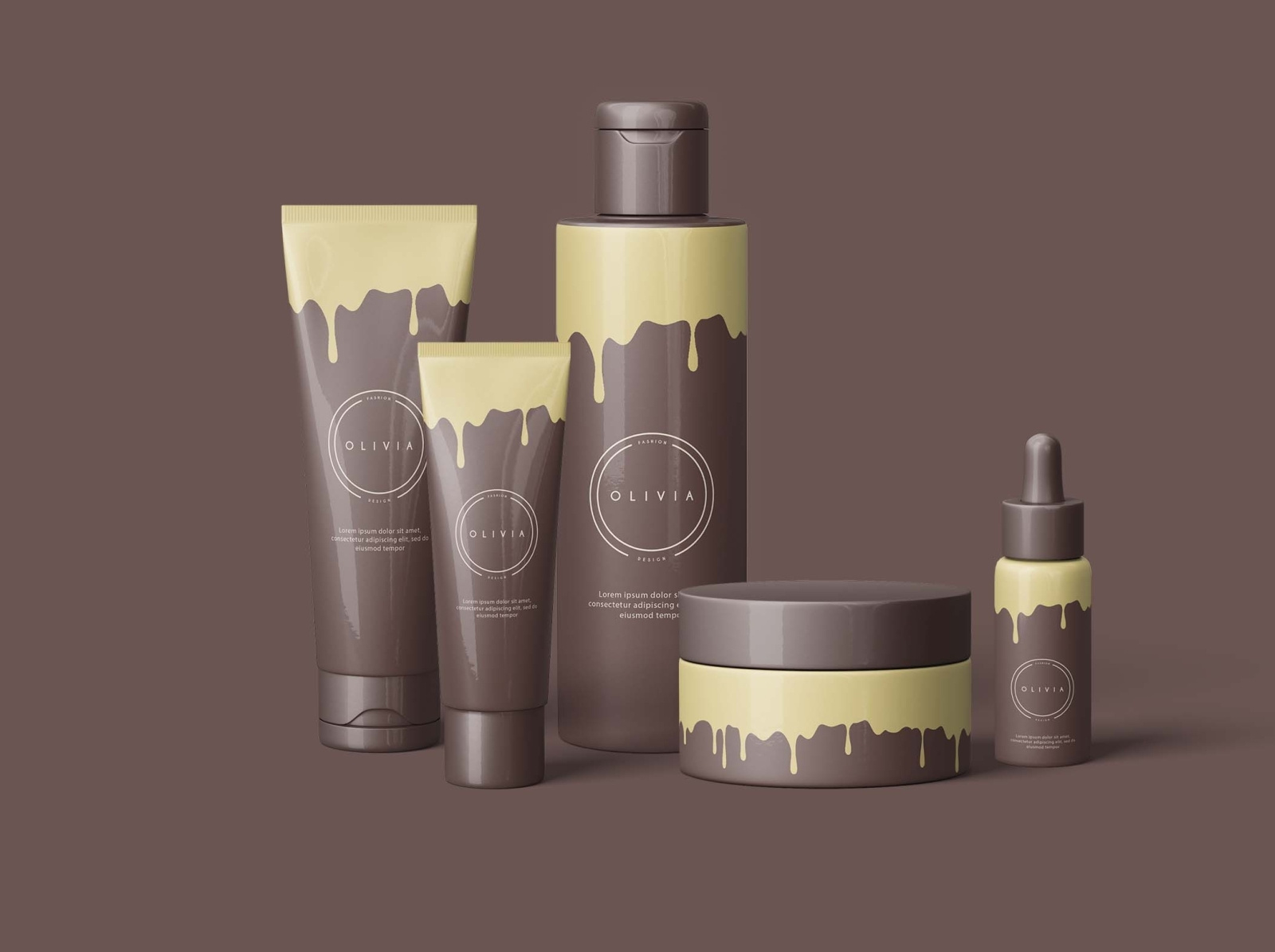 Free Luxury Packaging For Cosmetics Mockup by Arun Kumar on Dribbble