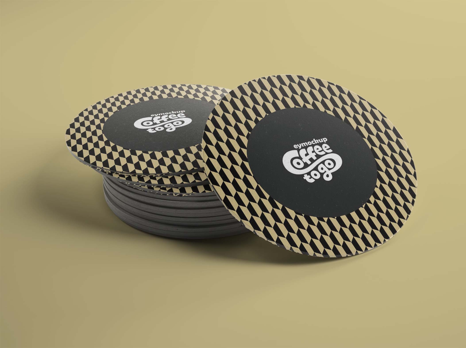 Free Download Coaster Mockup by Arun Kumar on Dribbble