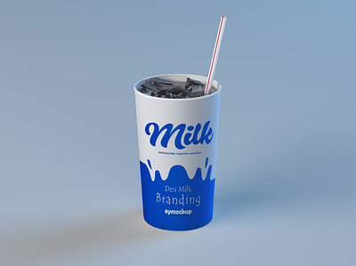 Free Cocacola Paper Cup Mockup With Ice cocacoa download mock up download mock ups download mockup free ice mockup mockup psd mockups new psd