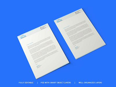 Free Clean Letterhead Design