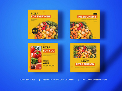 Free Pizza Social Media Banner Designs