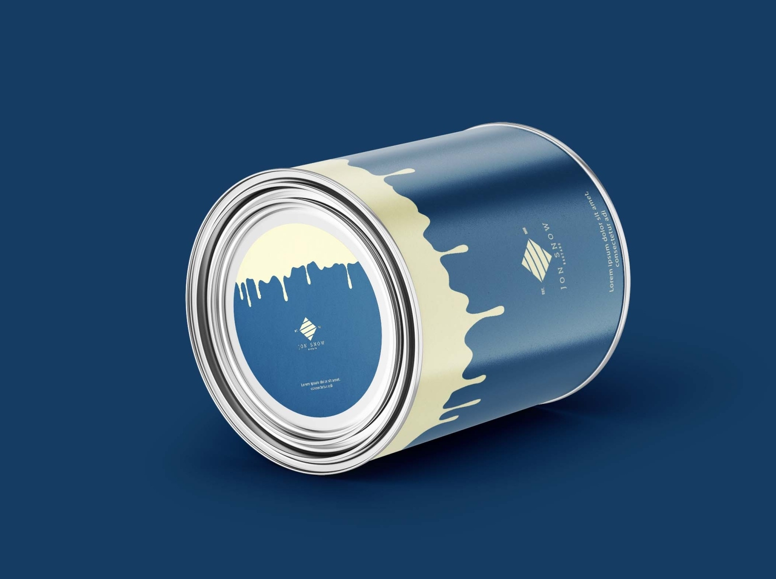 Free Paint Tin Mockup by Arun Kumar on Dribbble