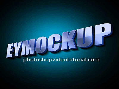 3D Glow Logo MockUps 3d logo mockup free mockup glow logo logo mockup logo mockups mockups psd mockups