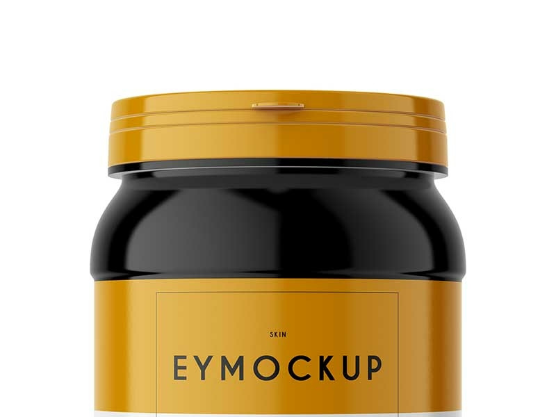 Premium Protein Jar Label Mockup psd template psd templates download psd download 2018 download psd