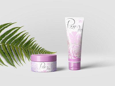 Green Cosmetic Packaging Mock Up