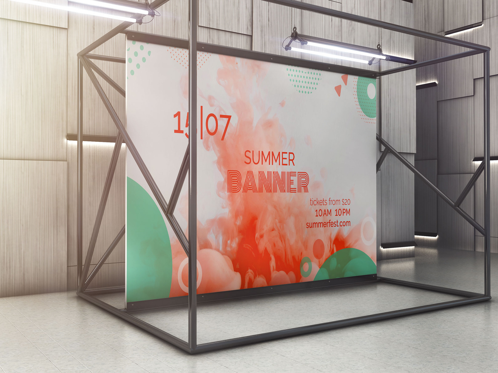 Free Art Gallery Exhibition Mockup by Arun Kumar on Dribbble