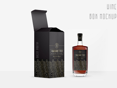 Amaretto Wine Box Mockup download mock up download mock ups download mockup mockup mockup psd mockups premium download premium mockup premium psd psd