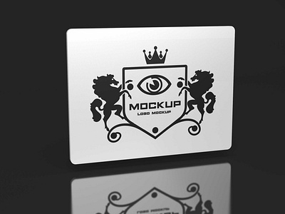 Download Free Hi Tech Fluorescent Logo Mockup By Anjum On Dribbble