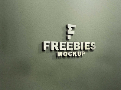 Opaque 3D Freebies Logo Mockup