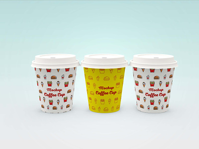 White And Yellow Coffee Cup Mockup coffee cup design download mock up download mock ups download mockup illustration logo mockup mockup psd mockups psd white yellow