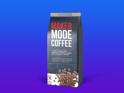 Mode Coffee Pouch Mockup