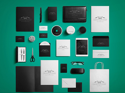 Complete Corporate Stationery Mockup