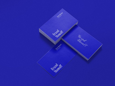 Free Brand Business Card Mockup