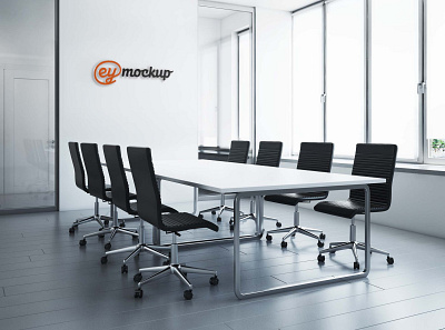 Modern Meeting Room Logo Mockup download mock up download mock ups download mockup free logo meeting mockup mockup psd mockups modern psd room