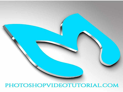 Top 3d M Text Logo Design