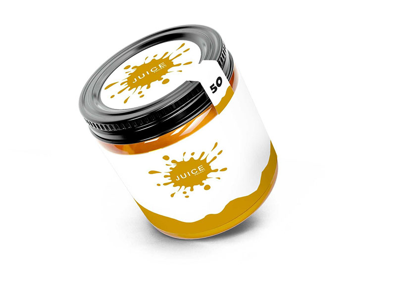 Download Free Tilt Honey Jar Label Mockup By Anjum On Dribbble