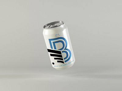 Premium New Beer Can Mockup