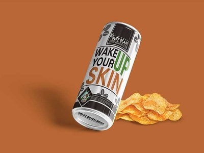 Free Psd Beer Can Label Mockup