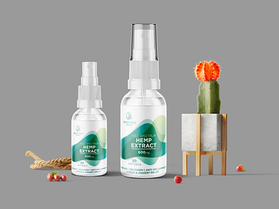 Free Colon Spray Bottle Mockup