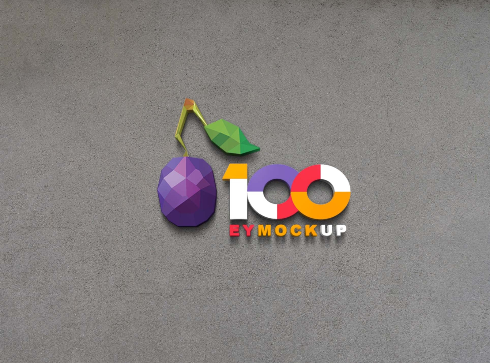 Download Free New 3d Logo Mockup By Anjum On Dribbble PSD Mockup Templates