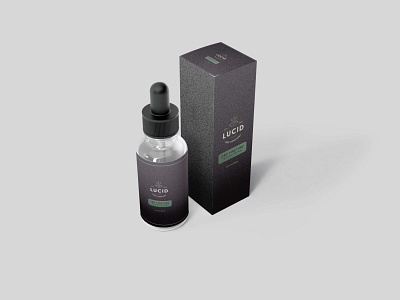 Free New CBD Mockup PSD